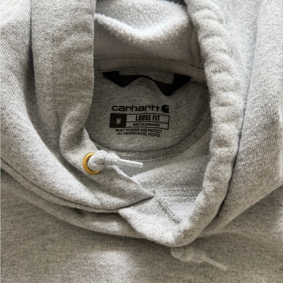 Carhartt Men's Gray Hoodie Sweater - Picture 3 of 5